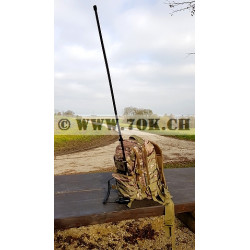 Antenne VHF UHF tactique militaire Abbree portable pliable