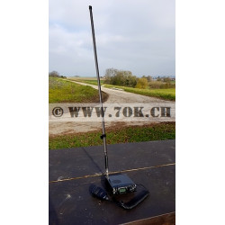 Antenne tactique 124 cm VHF UHF pliable idéal pour FT 817, 818 ou le nouveau Icom IC-705