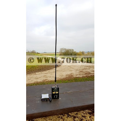 Antenne tactique 124 cm VHF UHF pliable idéal pour FT 817, 818 ou le nouveau Icom IC-705