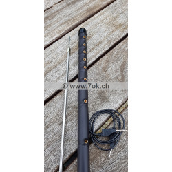 Antenne HF Outback exploration 80-40-30-20-18-15-12-10 mètres + 6 m + 2 m + Air band Idéale pour SOTA