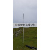 Antenne HF Outback exploration 80-40-30-20-18-15-12-10 mètres + 6 m + 2 m + Air band Idéale pour SOTA