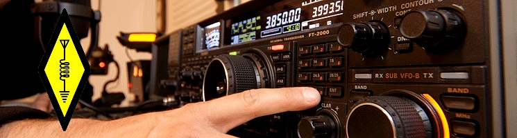 Ham radio amateur opération